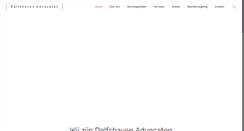 Desktop Screenshot of delfshavenadvocaten.nl